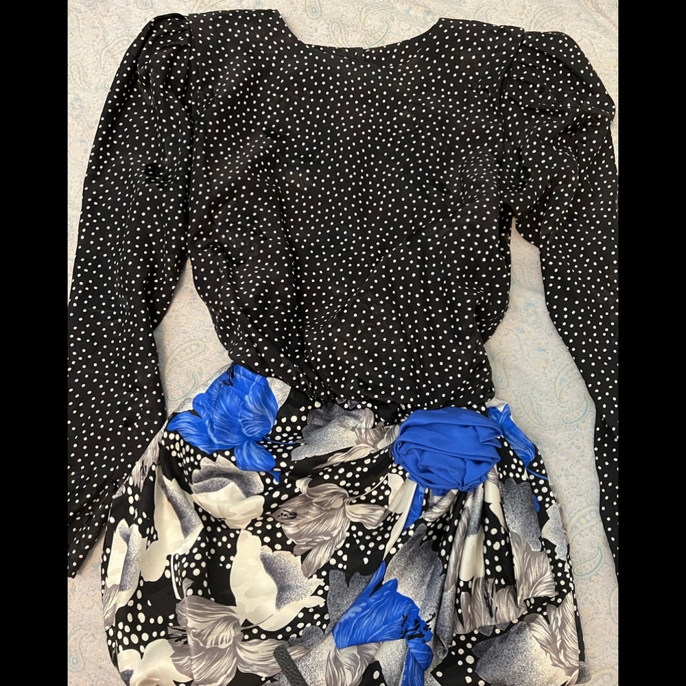 Vintage Saint Romei 80’s silk dress 10